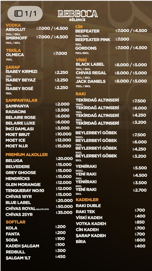 Alakart fiyatları